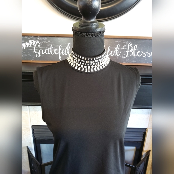 Jason Wu Elegant Black Sleeveless Top - Picture 2 of 10